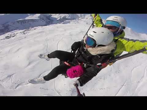 პარაპლანით ფრენა გუდაურში/Paragliding in Gudauri/27/12/21/Pilot Japava